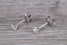 Load image into Gallery viewer, Simple Everyday Wear Diamond Solitaire Stud Earrings