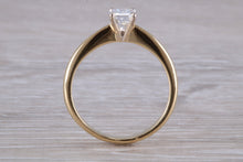 Load image into Gallery viewer, Classic Emerald cut Certified Diamond Solitaire