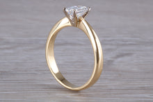 Load image into Gallery viewer, Classic Emerald cut Certified Diamond Solitaire