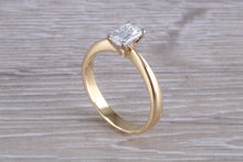 Load image into Gallery viewer, Classic Emerald cut Certified Diamond Solitaire
