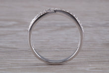 Load image into Gallery viewer, Diamond Crossover set White Gold Ring