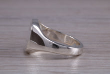 Load image into Gallery viewer, Family Crest Engraved Heavy and Chunky Signet Ring, Available in Your Choice of Precious Metals