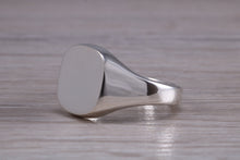 Load image into Gallery viewer, Heavy and Chunky Signet Ring, Available in Your Choice of Precious Metals