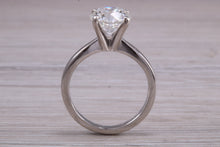 Load image into Gallery viewer, Two carat Forever One Moissanite Diamond Solitaire