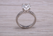 Load image into Gallery viewer, Two carat Forever One Moissanite Diamond Solitaire