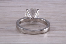 Load image into Gallery viewer, Two carat Forever One Moissanite Diamond Solitaire