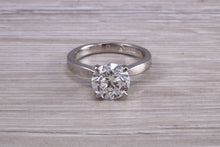 Load image into Gallery viewer, Two carat Forever One Moissanite Diamond Solitaire