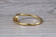 Load image into Gallery viewer, Trilogy Diamond Crossover set Yellow Gold Ring