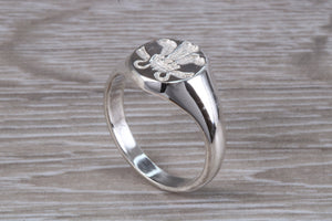 Prince of Wales Feathers Signet Ring