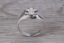 Load image into Gallery viewer, Prince of Wales Feathers Signet Ring, Made From Solid Cast Silver