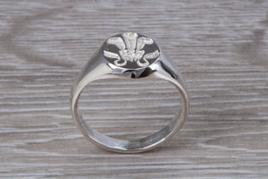 Prince of Wales Feathers Signet Ring