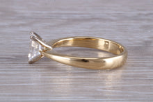 Load image into Gallery viewer, Classic Emerald cut Certified Diamond Solitaire