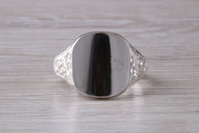 Load image into Gallery viewer, Large Chunky Patterned Signet Ring