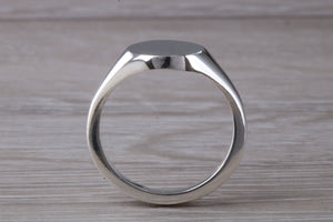 Very Chunky and Heavy Oval Signet Ring