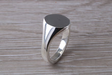 Load image into Gallery viewer, Very Chunky and Heavy Oval Signet Ring