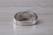 Load image into Gallery viewer, Watch Strap Signet Ring set With C Z