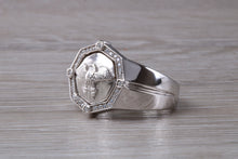 Load image into Gallery viewer, Large chunky American Eagle Ring