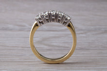 Load image into Gallery viewer, 0.75 carat Traditional Five Stone Diamond Eternity Ring