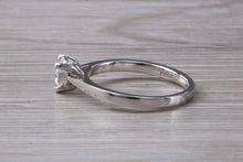 Load image into Gallery viewer, Stunning Heart cut Diamond set Platinum Solitaire