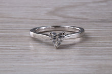 Load image into Gallery viewer, GIA Certified Heart Shape Diamond set Platinum Solitaire