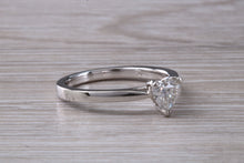 Load image into Gallery viewer, GIA Certified Heart Shape Diamond set Platinum Solitaire