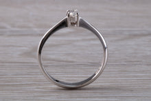 Load image into Gallery viewer, Dainty and Petite Oval cut Diamond set Solitaire