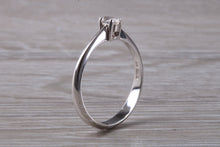 Load image into Gallery viewer, Dainty and Petite Oval cut Diamond set Solitaire
