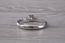 Load image into Gallery viewer, Dainty and Petite Oval cut Diamond set Solitaire