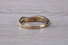 Load image into Gallery viewer, Unusual Diamond set Yellow Gold Ring