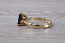 Load image into Gallery viewer, Very Sparkly Tear Drop cut Opal set Yellow Gold Ring