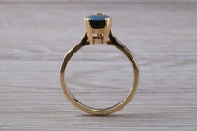 Load image into Gallery viewer, Very Sparkly Tear Drop cut Opal set Yellow Gold Ring