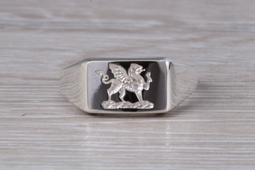 Welsh Dragon Signet Ring