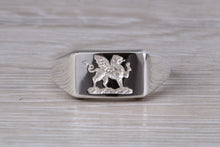 Load image into Gallery viewer, Welsh Dragon Signet Ring