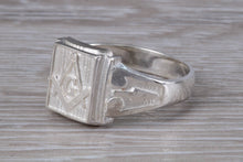 Load image into Gallery viewer, Masonic Signet Ring