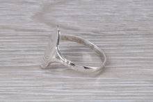 Load image into Gallery viewer, Oval Signet Ring in Sterling Silver