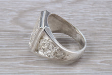 Load image into Gallery viewer, England Foot Ball Team Signet Ring, Made from solid cast Silver