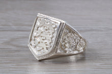 Load image into Gallery viewer, England Foot Ball Team Signet Ring, Made from solid cast Silver