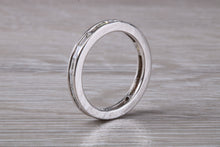 Load image into Gallery viewer, Full Circle set Baguette cut Diamond Ring
