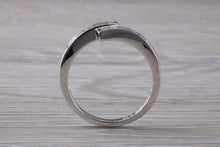 Load image into Gallery viewer, Crossover Baguette cut Diamond set ring