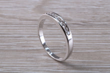 Load image into Gallery viewer, Quarter carat Diamond set Eternity Ring