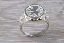 Load image into Gallery viewer, Roaring Lion Signet Ring