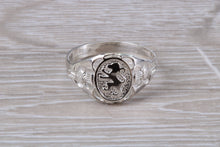 Load image into Gallery viewer, Roaring Lion Dainty Signet Ring