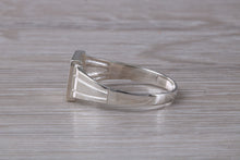 Load image into Gallery viewer, Square Faced Signet Ring in Sterling Silver