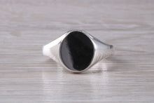 Load image into Gallery viewer, Very Chunky and Heavy Oval Signet Ring