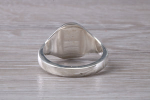 Very Chunky and Heavy Oval Signet Ring