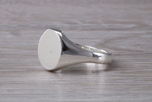 Load image into Gallery viewer, Very Chunky and Heavy Oval Signet Ring