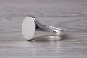 Very Chunky and Heavy Oval Signet Ring