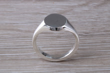 Load image into Gallery viewer, Very Chunky and Heavy Oval Signet Ring