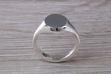 Load image into Gallery viewer, Very Chunky and Heavy Oval Signet Ring