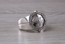 Load image into Gallery viewer, Large chunky American Eagle Ring